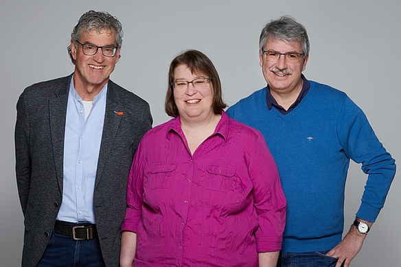 Paul Böller, Lydia Bartmann, Adrian Heim